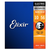 Elixir 12057 Nanoweb Coated 7 String Electric Guitar String Set - 10-56