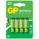 GP Greencell Zinc Chloride Batteries