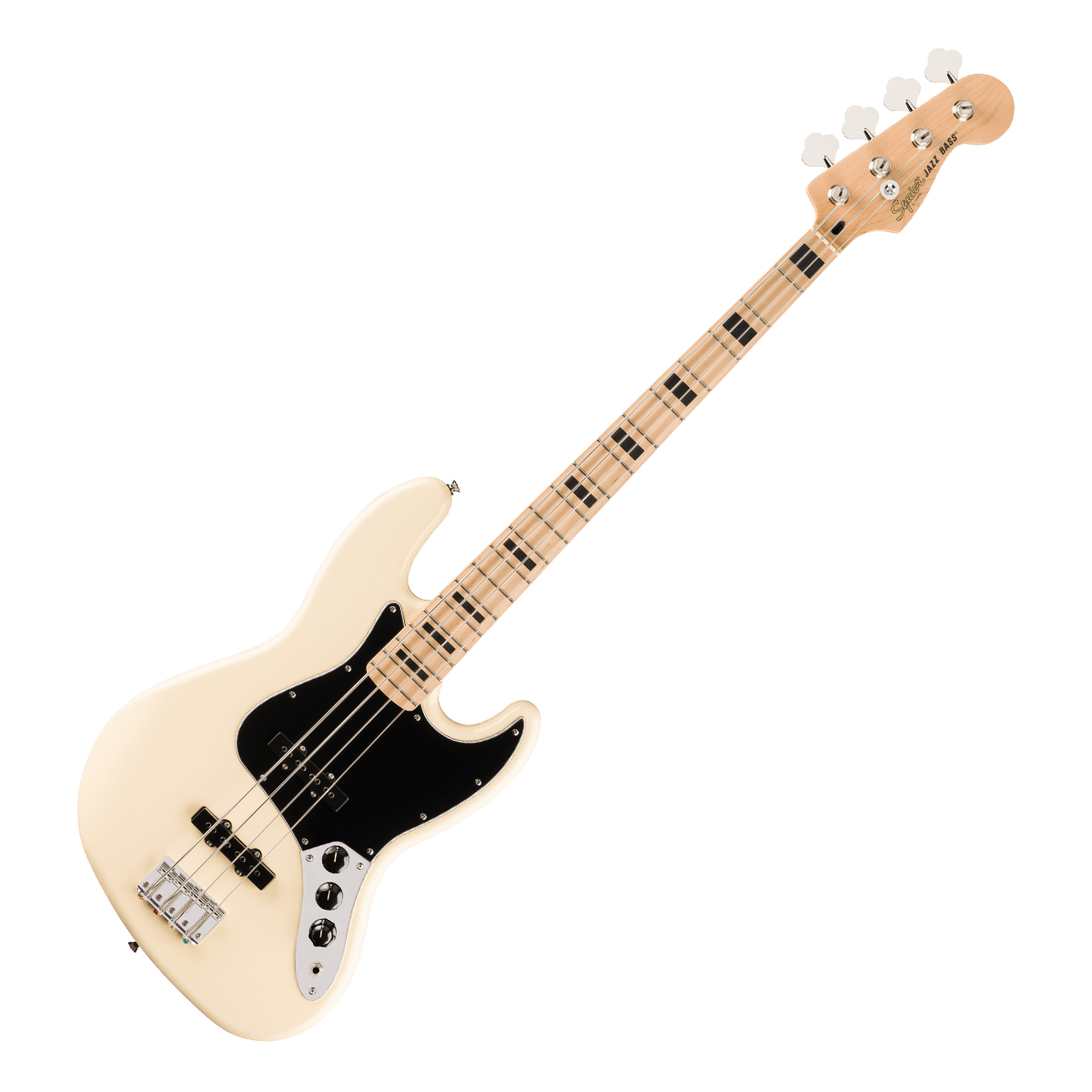 Squier Affinity Series Active Jazz Bass - Maple Fingerboard - Olympic White