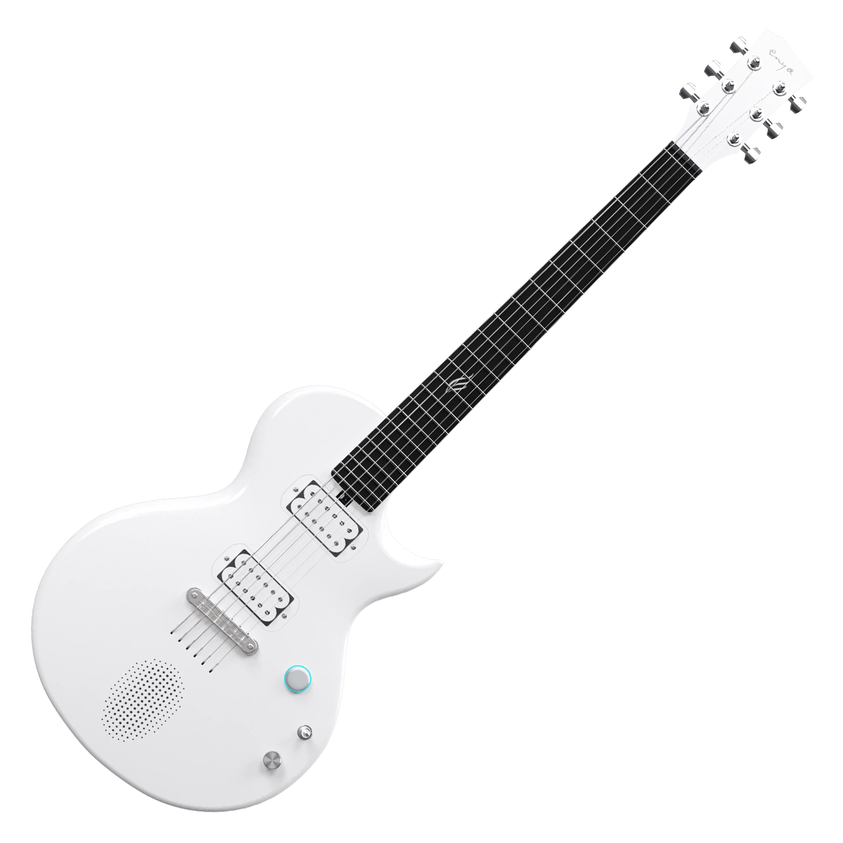 Enya Nova Go Sonic Electric Guitar with Built in Amp & Effects - White