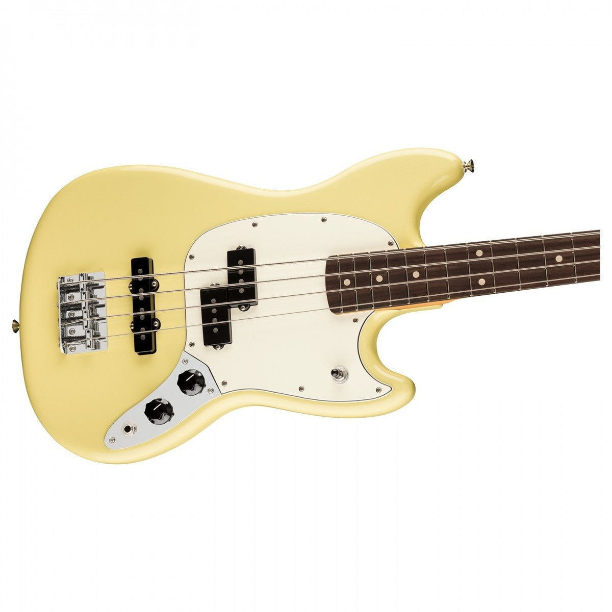 Fender Player II Mustang Bass - Rosewood Fingerboard - Hialeah Yellow