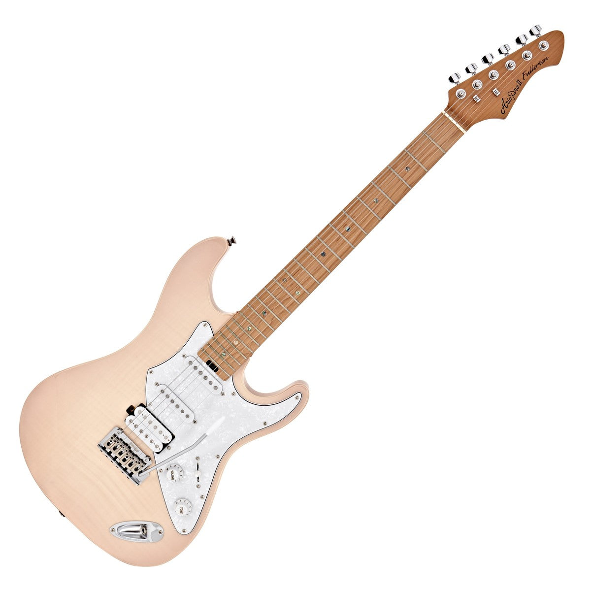 Aria Pro II 714 MK2 Hot Rod Collection Electric Guitar - Marble White