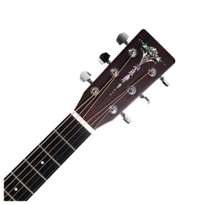 Sigma GTCE Electro Acoustic Guitar - Natural with Torch inlay