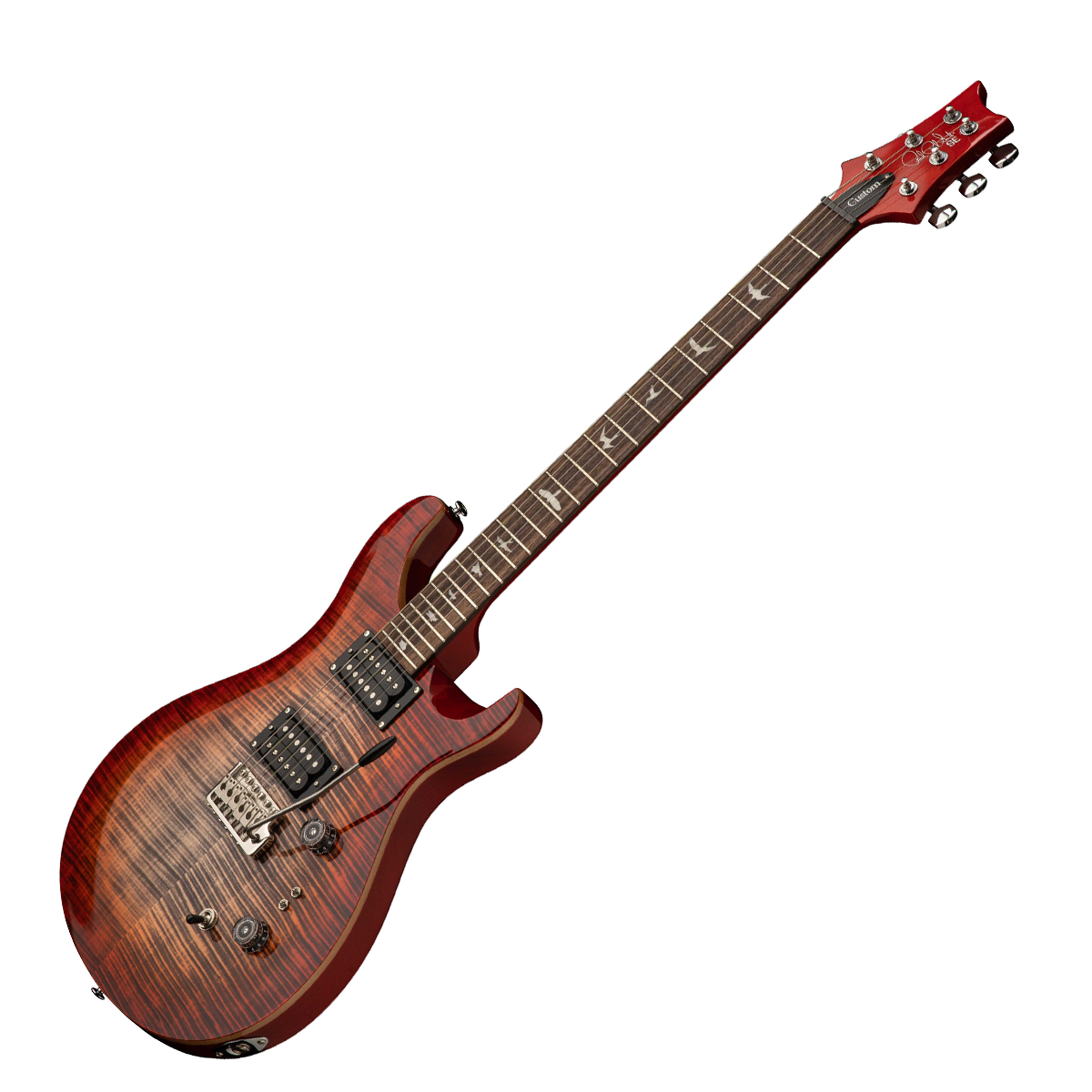 PRS SE Custom 24 - Charcoal Cherry Burst