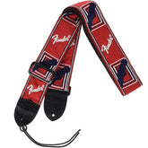 Fender Monogrammed Guitar Strap - Red (0990682000)