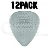 Nylon Maxgrip Plectrum Players Pack - 12 Pack - .60 Light Grey