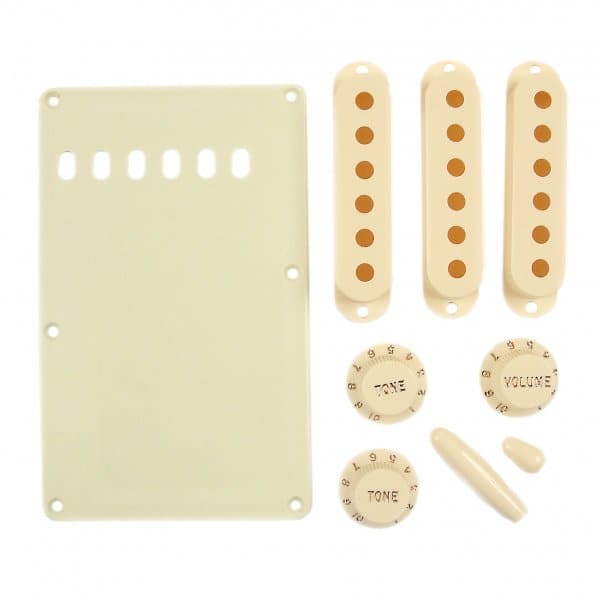 Fender Stratocaster Accessory Kit - Aged White (0991368000)